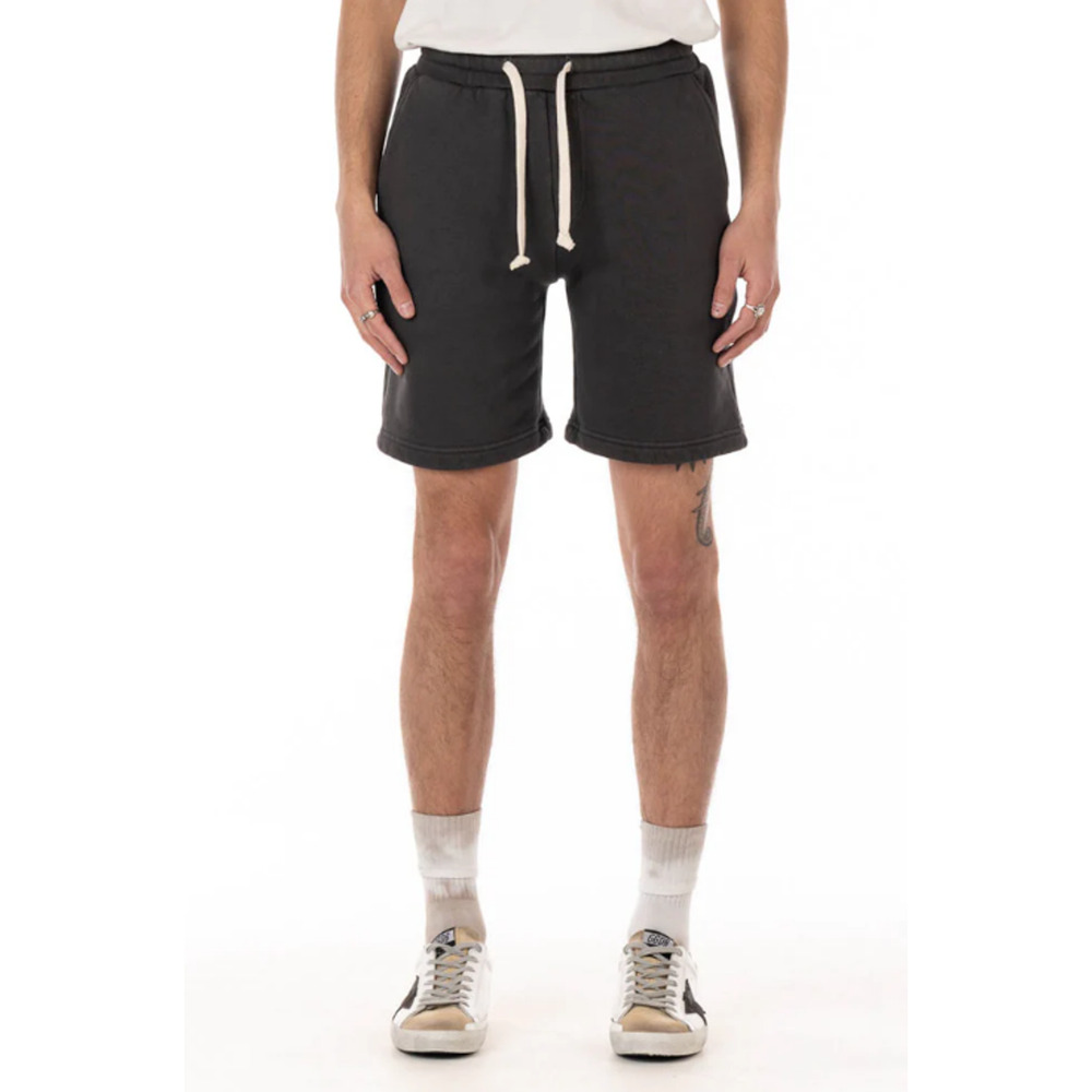 Original Paperbacks Brandeis Sweat Shorts Vintage Black Size L